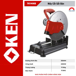 Máy cắt sắt bàn KEN 7614NF
