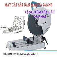 Máy cắt sắt bàn Makita-2414NB