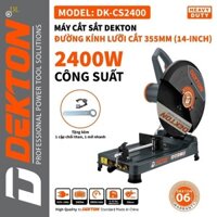 Máy Cắt Sắt Để Bàn Dùng Đá 355MM Dekton DK-CS2400 DL Giá Tốt