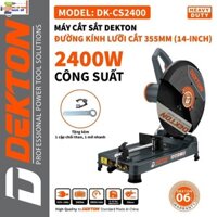 Máy Cắt Sắt Để Bàn Dùng Đá 355MM Dekton DK-CS2400 Máy giá sĩ