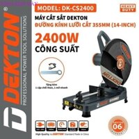 Máy Cắt Sắt DEKTON DK CS2400 Để Bàn Dùng Đá 355MM, mẫu mới Kho Máy XX giá tốt