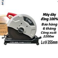 Máy Cắt Sắt FICO 2200WĐể Bàn Dùng Đá 355MM BẢO HÀNH 12 THÁNG . THỢ MÁY