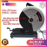 MÁY CẮT SẮT SUPER 355 2000w SP-8070 Kèm Lưỡi Cắt 355 Bảo Hành 6 Tháng