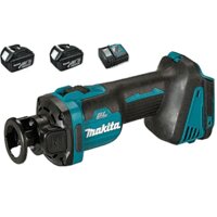 Máy cắt thạch cao pin Makita DCO181RTJ 18V (Sạc nhanh(DC18RC), 2 pin 5.0 Ah(BL1850B))