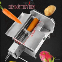 Máy cắt thái các loại củ quả thành hạt lựu như cà rốt, su hào, hành tây, su su, củ cải, củ dền, măng