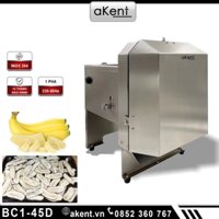 MÁY CẮT THÁI MỎNG CHUỐI LÁT DỌC VÀ LÁT NGANG QUẢ CHUỐI BẰNG INOX 304 BC1-45D