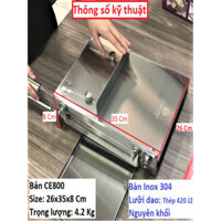 Máy cắt thịt gà 5 KG - Chân giò, thịt đông lạnh đa năng COOKEASY (Bản CE800)