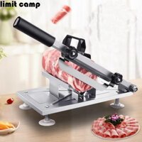 Máy cắt thịt GIỚI HẠN, Máy cắt thịt bằng thép không gỉ thiết kế lò xo, Máy cắt thịt có thể điều chỉnh đa chức năng Độ dày cắt chống gỉ Máy cắt lát thực phẩm chống trượt cho doanh nghiệp