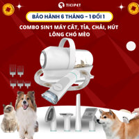 Máy Cắt Tỉa Lông Chó 5in1 Neakasa, Máy Hút Bụi Lông Mèo Đa Năng Công Suất Lớn Chuyên Dụng Cho Salon Thú Cưng — TICIPET