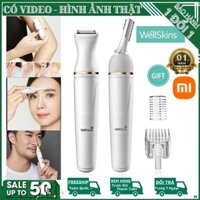 Máy cắt tỉa lông mũi, chân mày Xiaomi WéllSkins WX-TM01 Máy cạo lông đa năng toàn thân Bảo Hành 1 Năm