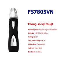 Máy Cắt Tỉa Lông Mũi Flyco FS7805VN bảo hành 24 tháng