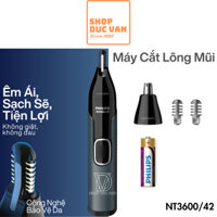 Máy Cắt Tỉa Lông Mũi Philips NT3600 Lông Tai Lông Mày Philips Norelco 3000 [ Shop Đức Vân ]