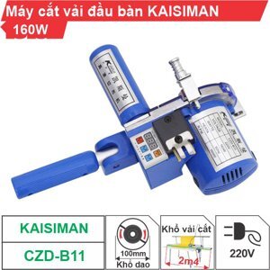 Máy cắt vải đầu bàn cơ Kaisiman CZD-B11