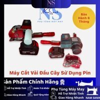 Máy cắt vải đầu bàn dùng pin