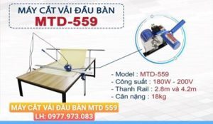Máy cắt vải đầu bàn MTD-559