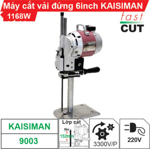 Máy cắt vải đứng Kaisiman KSM-9003 - 6 inch, 1168w