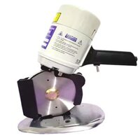 máy cắt vải laser Máy cắt vải bằng da may điện không có kéo điện, vải cắt bằng dao tròn, cắt kéo bằng vải cắt kéo cắt laser vải máy cắt viền cuộn Máy cắt vải