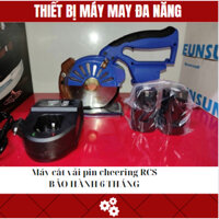 Máy cắt vải tiết kiệm điện Cheering RCS-125B pin sạc ⚡ CAO CẤP ⚡ Máy cắt vải cầm tay chạy bằng pin thiết kế gọn nhẹ