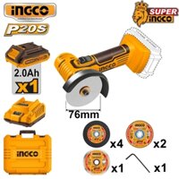 Máy cắt/mài mini dùng pin 20V Ingco CAGLI76012