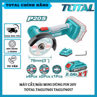 Máy cắt/mài mini dùng pin Lithium-Ion 20V TOTAL TAGLI7601 hàng chính hãng