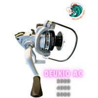 Máy Câu AC Máy Câu Cá Đứng DEUKIO AC MÀU TRẮNG VÀNG ĐEN [màu ngẫu nhiên] Size 3000 Đến 7000