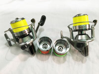 Máy câu bãi Daiwa Power surf QD4000 ( 2 Cối ) 95%