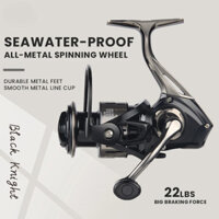 Máy Câu BG 1000-7000 Cuộn Dây Kim Loại Quay Máy Câu 5.2: 1 / 4.7: 1 GearRatio 11-22Lbs Max Kéo Mịn Cho Nước Mặn Nước Ngọt