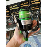 MÁY CÂU CÁ GIÁ RẺ SIZE 6000- MÁY NỒI NHỰA TẶNG KÈM CƯỚC ĐÃ VÀO SẴN MÁY