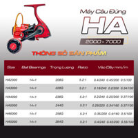 Máy Câu Cá HA Máy Câu Full Kim Loại Chuyên Câu Lure Và Đánh Bạo Lực Chính Hãng Đồ Câu Việt Bắc nakpk1ajasz