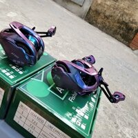 Máy câu cá lure Ngang Ánh Tím AT200 fishing cực chất lượng -có tiếng dragclick..