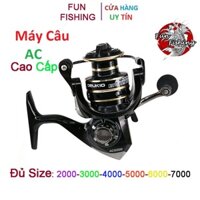 Máy Câu Cá , Máy Câu Cá DEUKIO , Máy Câu Cá , Máy Câu Full Kim Loại , Đủ Size 2000 - 7000