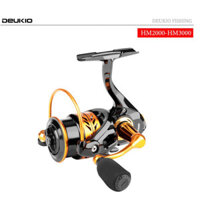 Máy câu cá máy câu lure kim loại cối nông TAY QUAY NÚM DET EVA  DEUKIO HM2000-HM3000 ka6b5678