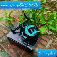 Máy Câu Cá Máy Ngang SKY BLUE xanh ngọc