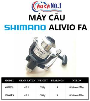 Máy câu cá Shimano Alivio 10000FA