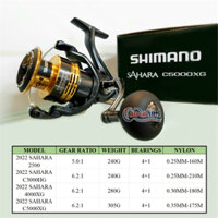 MÁY CÂU CÁ SHIMANO SAHARA 2022 | HÀNG CHÍNH HÃNG