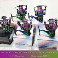 Máy câu cá titan VX máy câu đứng Máy câu cá kim loại