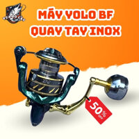 Máy Câu Cá YOLO BF quay tay inox loại chắc chắn Tải Cá Khủng Hàng Chính Hãng