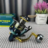 Máy câu cá YOLO BG-BF chính hãng chất liệu kim loại+graphite 5 bạc đạn quay êm tải khoẻ