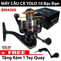 Máy Câu Cá YOLO BLADE MASTER -  9+1 - ĐỦ SIZE BM4000 - BM5000 - BM6000. Kích thước chính xác của sản phẩm này là: BM4000