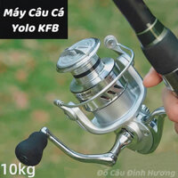 Máy Câu Cá Yolo KFB - Máy Câu Cá Kim Loại - Câu Lăng Xê Câu Lục- Có 2Màu