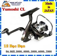 Máy Câu Cá Yomoshi CL may cau ca shimano gia re Đủ Size  3000 4000 5000 6000 7000 Máy Câu Cá Penn Full Kim Loại ( Shop Đồ Câu Thông Minh )