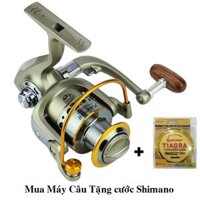 Máy Câu Cá Yumoshi 7000, Tặng 100m cước Shimano.