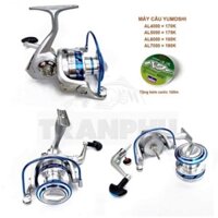 Máy câu cá yumoshi al4000- al7000 tặng kèm 1 cuộn cước daiwa