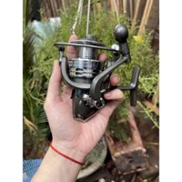 Máy Câu Cá Yumoshi CL 3000 - 7000  Full Kim Loại - 12 bạc đạn Màu Xám Đen Siêu đẹp