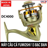 Máy Câu Cá YUMOSHI Nhật Bản 13 Bạc Đạ n - Đủ SIZE DC4000 - DC5000