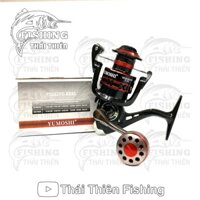 Máy Câu Cá Yumoshi RS6000 5.2:1 Dòng Mới Tay Quay Núm Độ