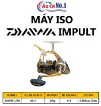 MÁY CÂU Iso DAIWA IMPULT 3000SH-LBD 7BB