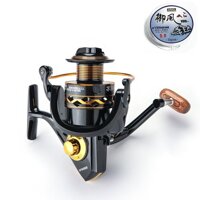 Máy câu kim loại cao cấp - Máy ngang GF - Tặng kèm cước MCHH010 - Máy 5000