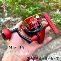 Máy Câu Kim Loại HA Tay Quay Núm Tròn Giá Siêu Học Sinh,Siêu Đẹp Size 2000 Đến 7000