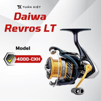 Máy Câu Lure, Máy Câu Đứng Daiwa REVROS LT 4000-CXH - Tuấn Kiệt Fishing